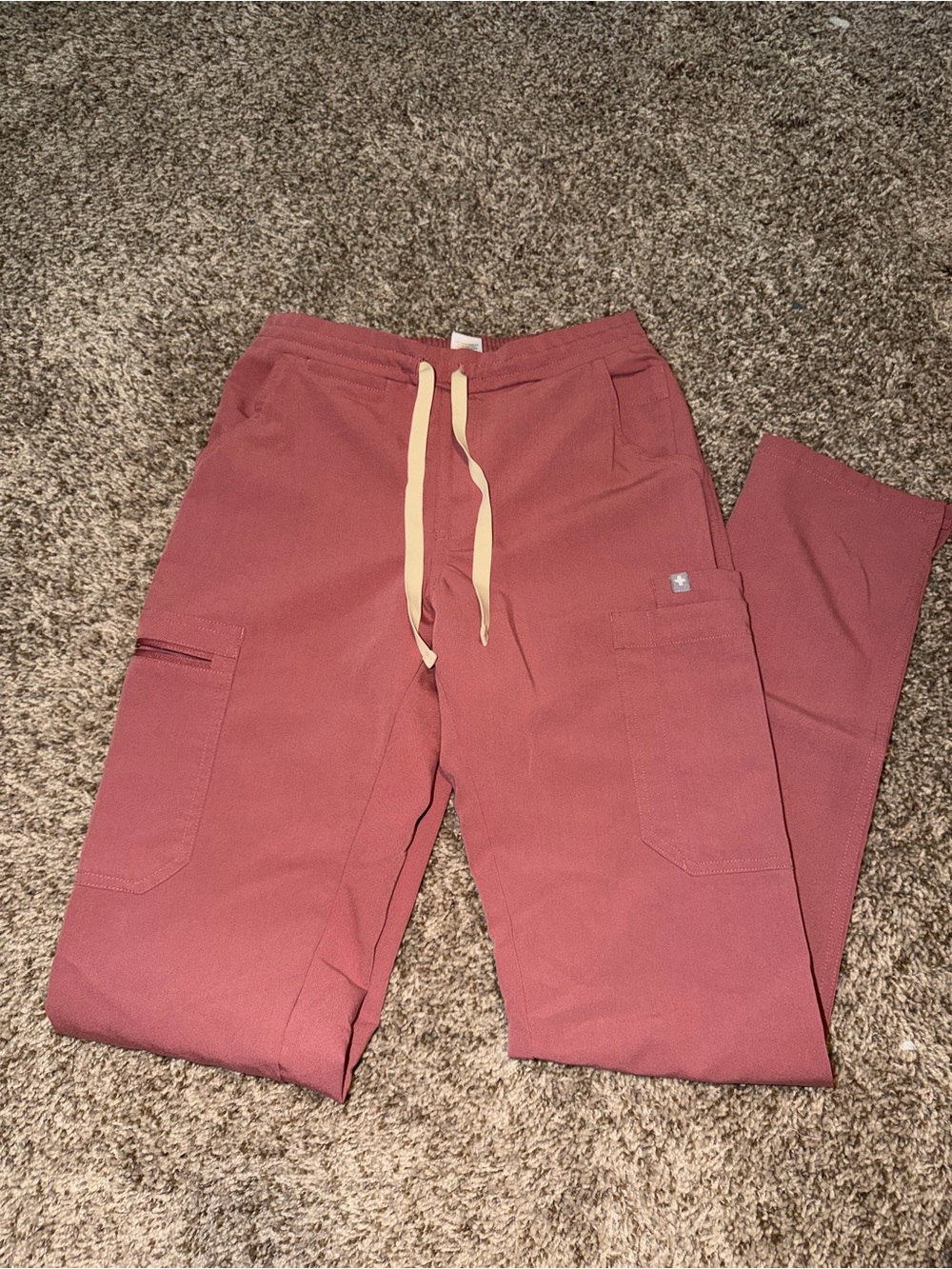 Figs Women’s Mauve Yola Skinny Scrub pants xxs/t